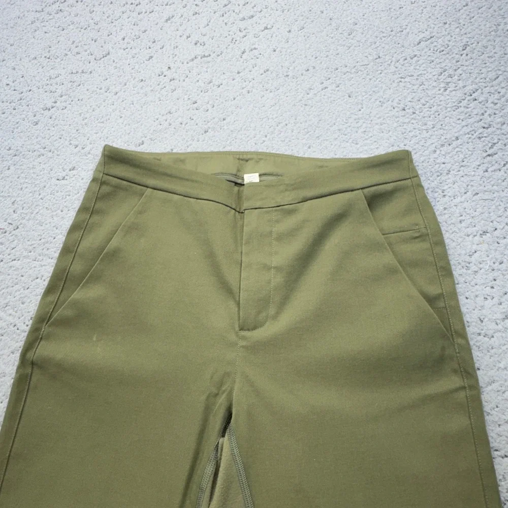 Lululemon &go City Trek Trouser Womens 2 Olive Green‎ Technical Urbanite Twill